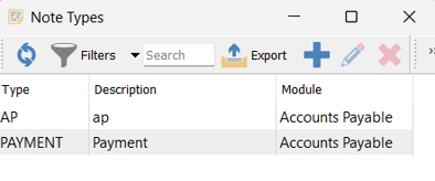 APCommunicationTypeList