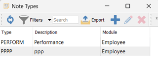 PayrollEmployeeCommunicationTypeList