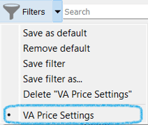 PriceMatrixFilterMenu