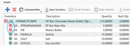 ProductionOrderSubassemblyCollapsed