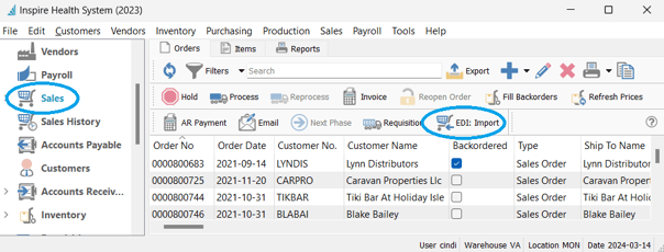 SalesOrderListEDIImport